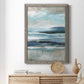 Distant Drama II - Barnwood Framed Canvas Print