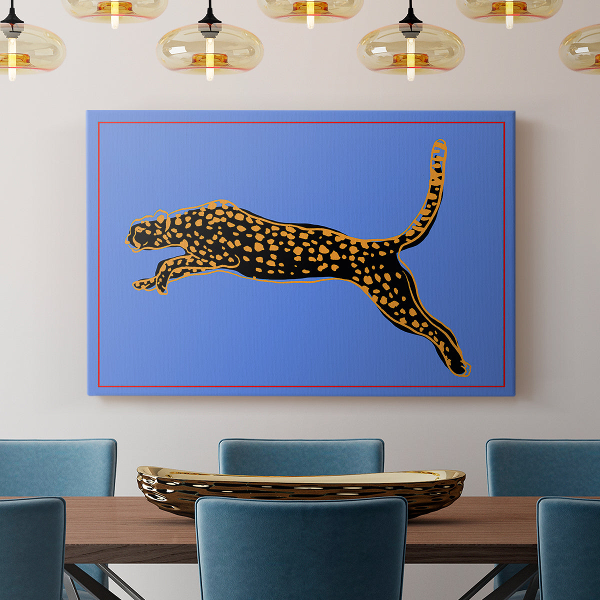 The Wild Leopard I - Canvas Art Print