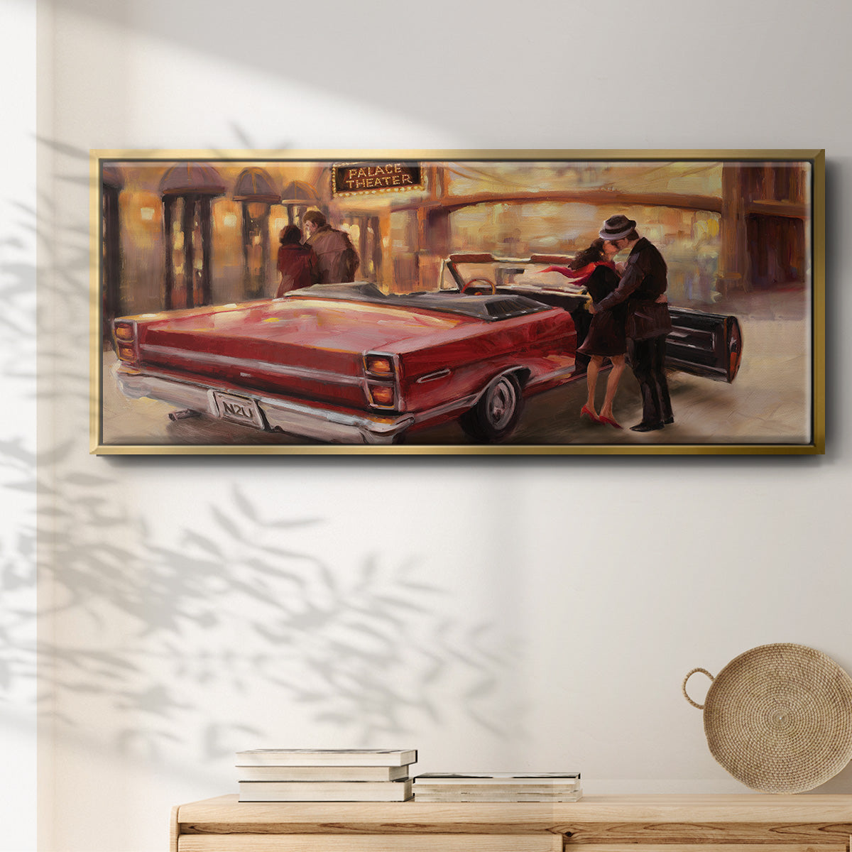Into You - Floater Framed Canvas Print