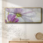Frozen Floral I - Floater Framed Canvas Print