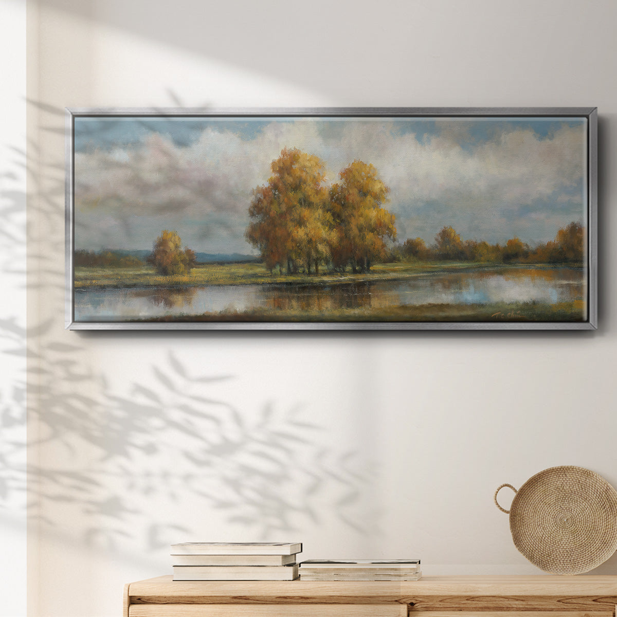 Shenandoah - Floater Framed Canvas Print