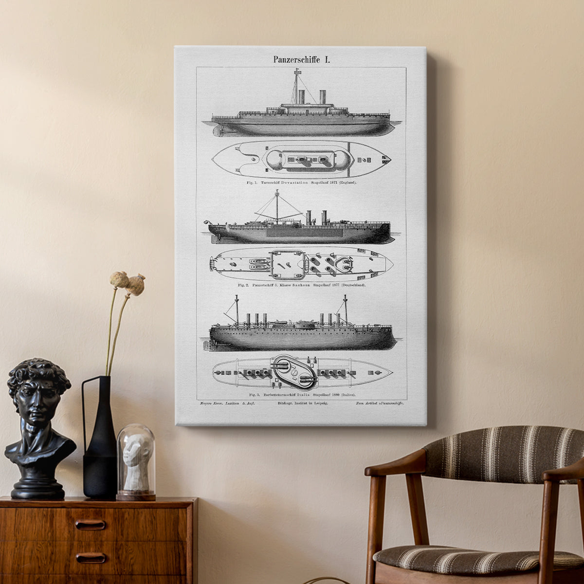 Industrial Ship - Canvas Art Print