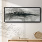 Dramatic Setting - Floater Framed Canvas Print