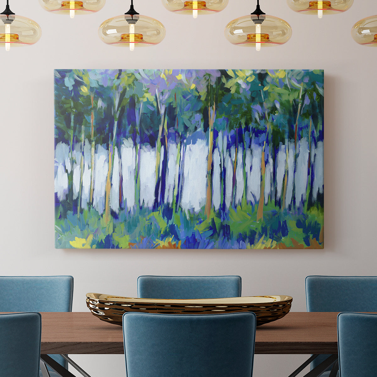 Light Through the Trees - Canvas Art Print