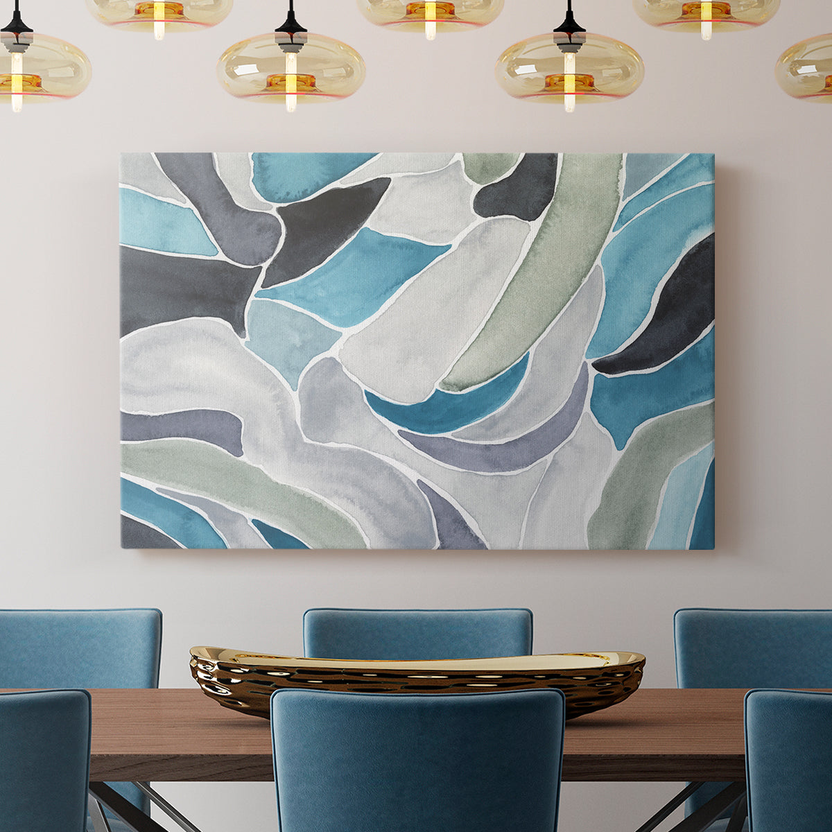 Subtle Billows I - Canvas Art Print