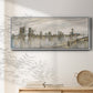 Skyline Sail - Floater Framed Canvas Print