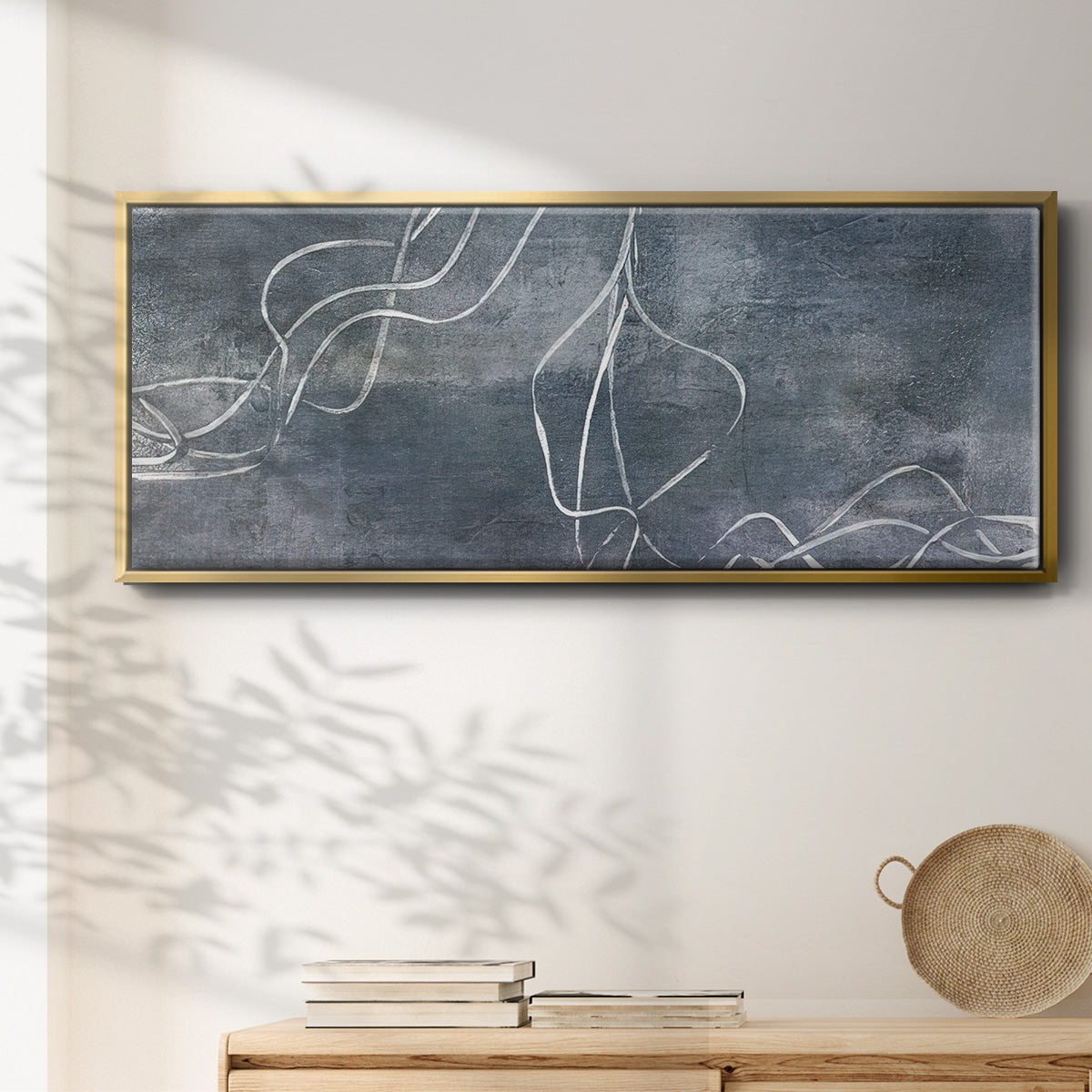 Organic Lining  I  - Floater Framed Canvas Print