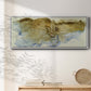 Golden Fissure I  - Floater Framed Canvas Print