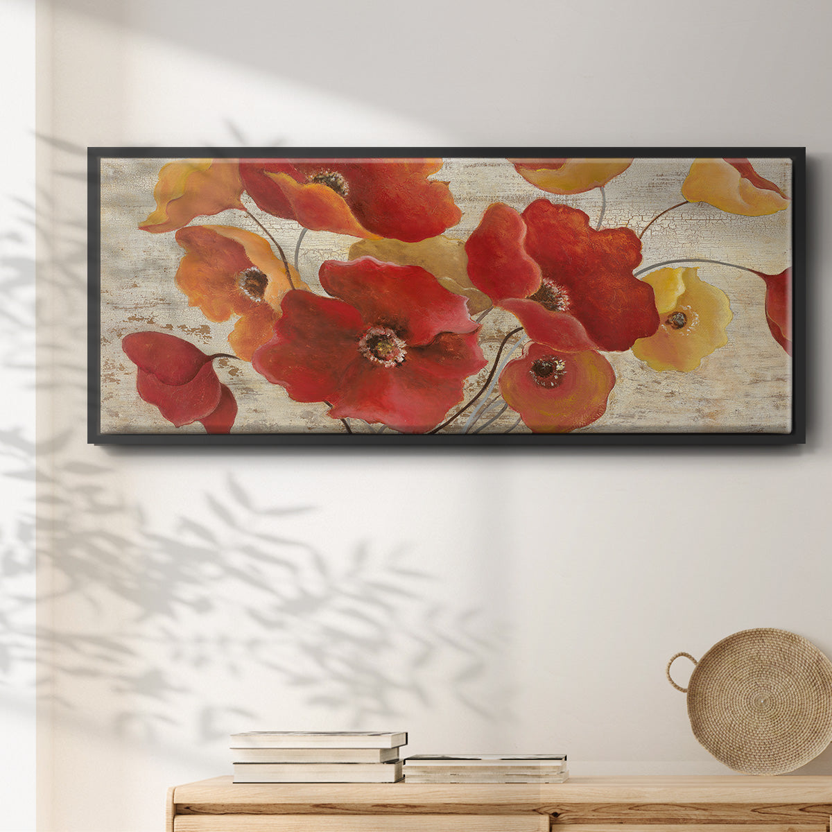 Flanders Fields - Floater Framed Canvas Print
