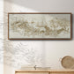 Autumn Landing II - Floater Framed Canvas Print