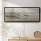 Early Risers I - Floater Framed Canvas Print