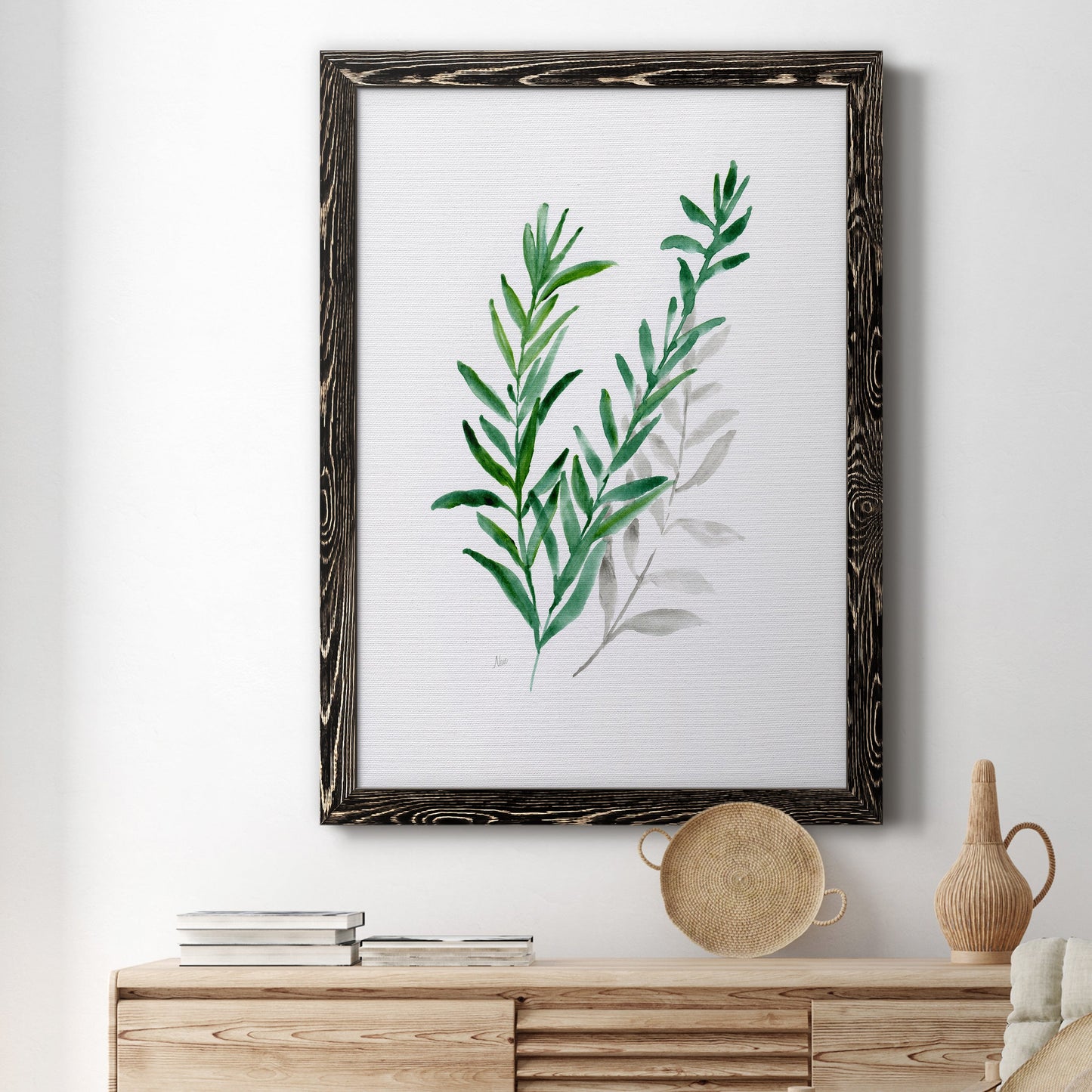 Freshly Picked II - Premium Canvas Framed in Barnwood - Ready to Hang