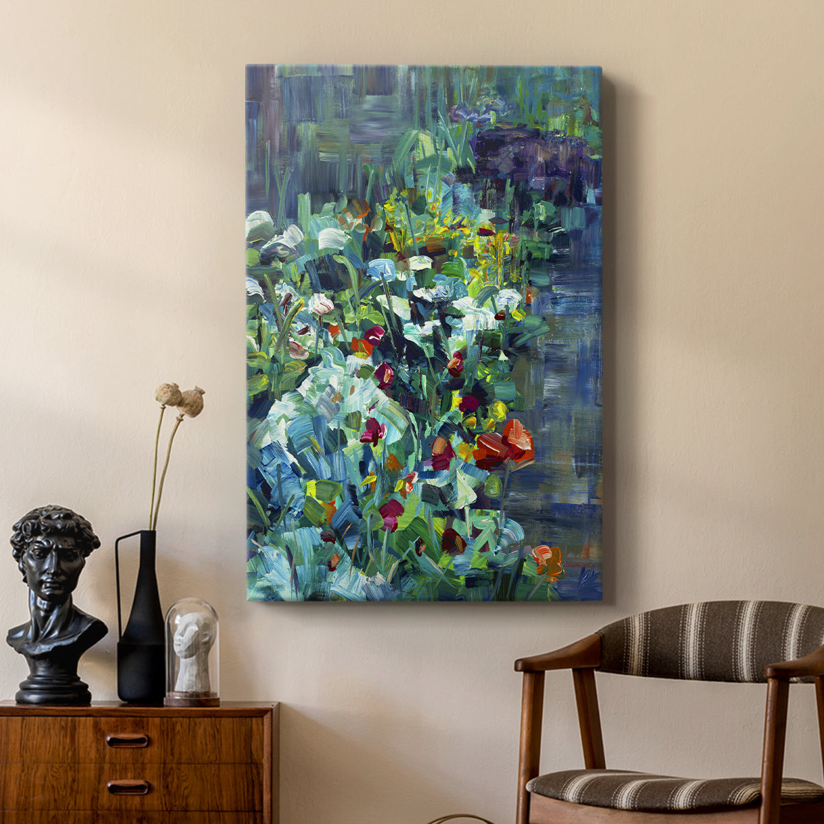 Lots of Love in the Garden - Canvas Art Print