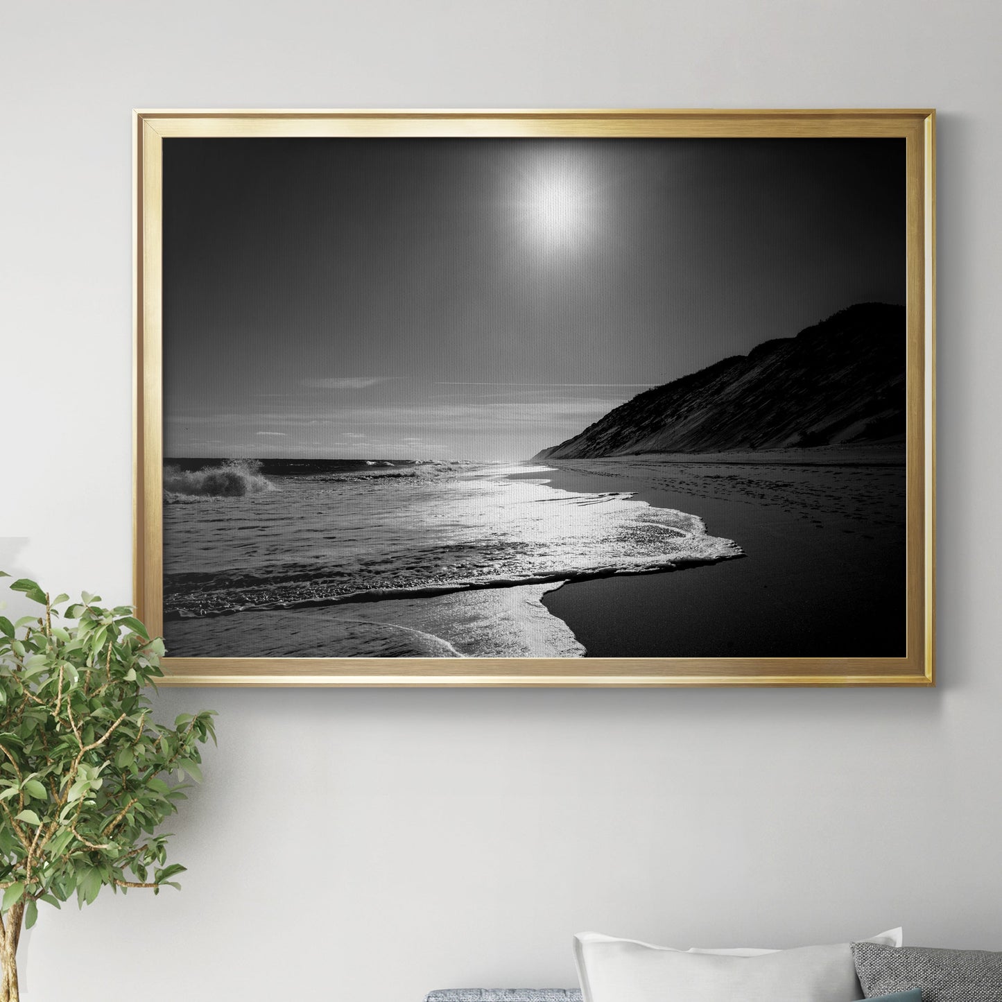 Against the Dune Premium Classic Framed Canvas - Ready to Hang