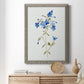 Blue Blossom Botanical II - Premium Canvas Framed in Barnwood - Ready to Hang