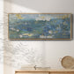 Sparkling Sea I - Floater Framed Canvas Print