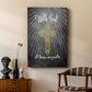 With God Gold - Canvas Art Print