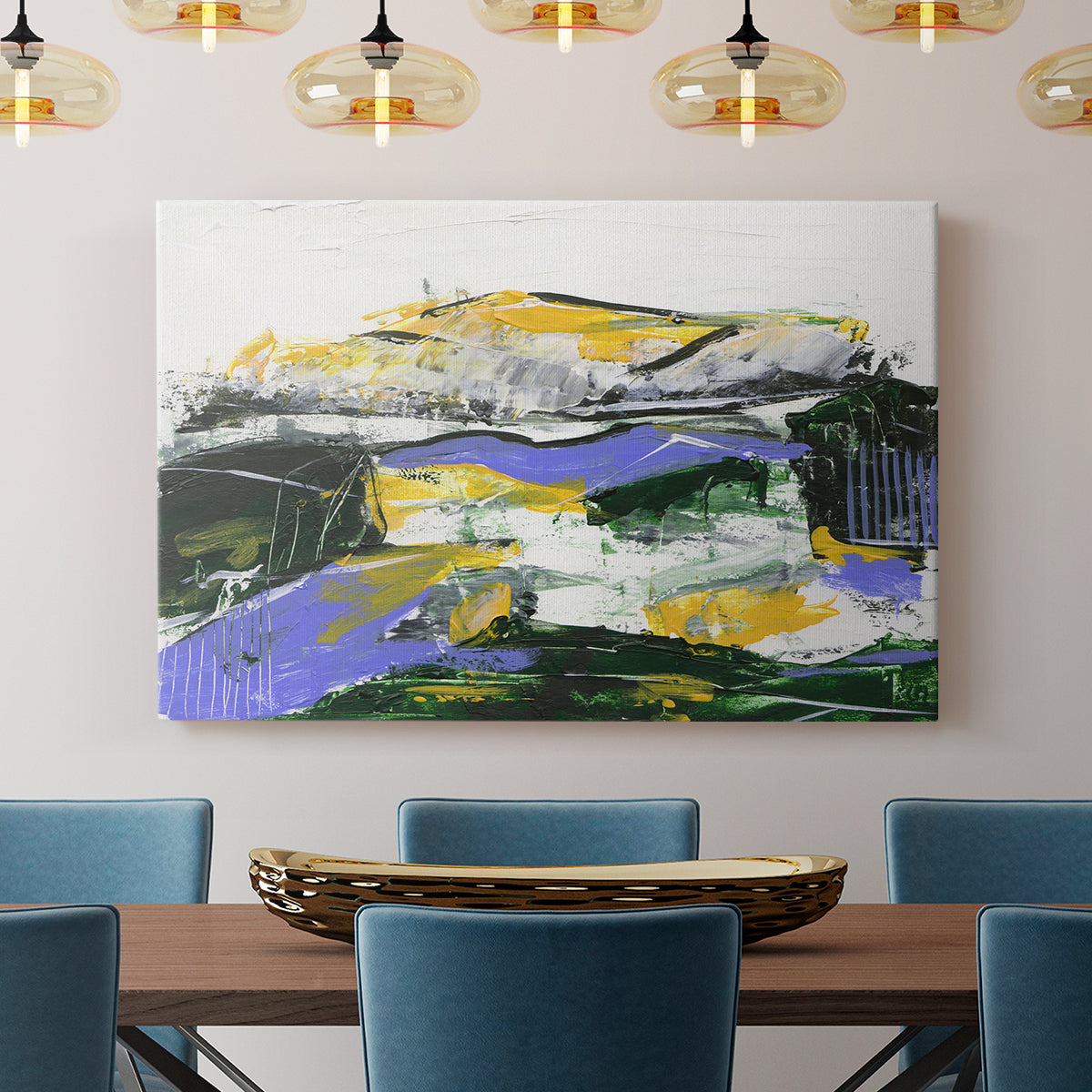 Silent Mountain I - Canvas Art Print