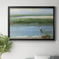 Wading at Dusk Premium Classic Framed Canvas - Ready to Hang