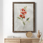 Linen Sweet Pea - Premium Canvas Framed in Barnwood - Ready to Hang