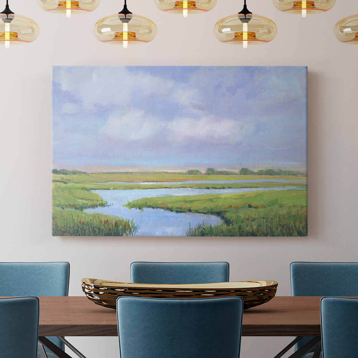 Summer Marsh II - Canvas Art Print