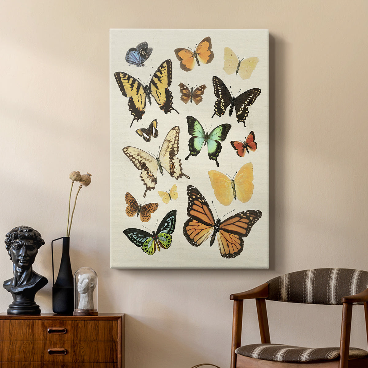 Collected Flutter I - Canvas Art Print