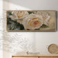 La Roseraie I - Floater Framed Canvas Print