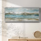 Peaceful Beach I - Floater Framed Canvas Print
