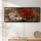 Perfect Pair II - Floater Framed Canvas Print
