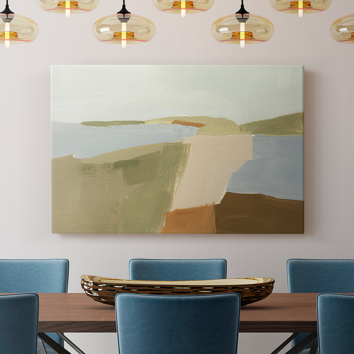 Stacked Landscape II - Canvas Art Print