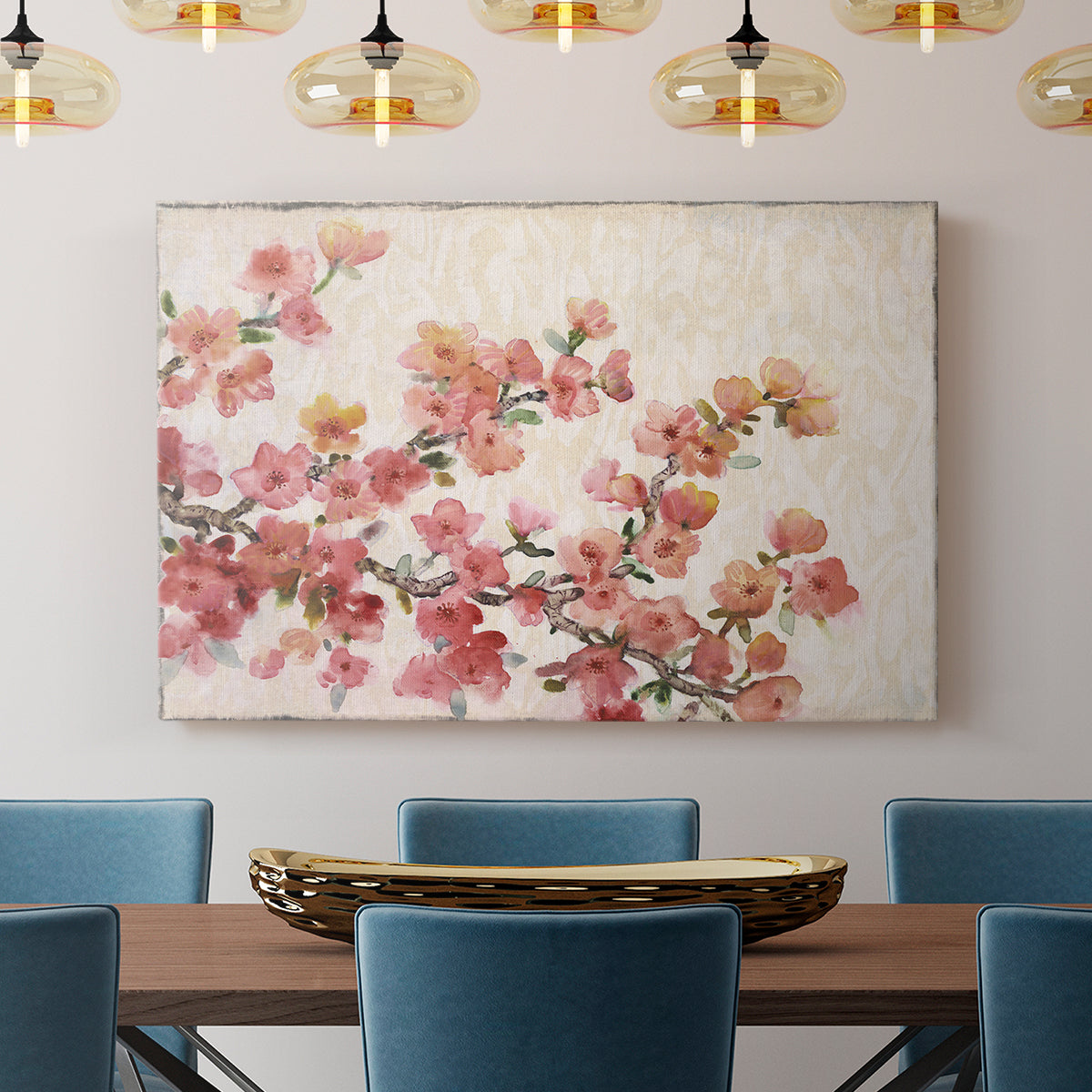 Cherry Blossom Composition II - Canvas Art Print