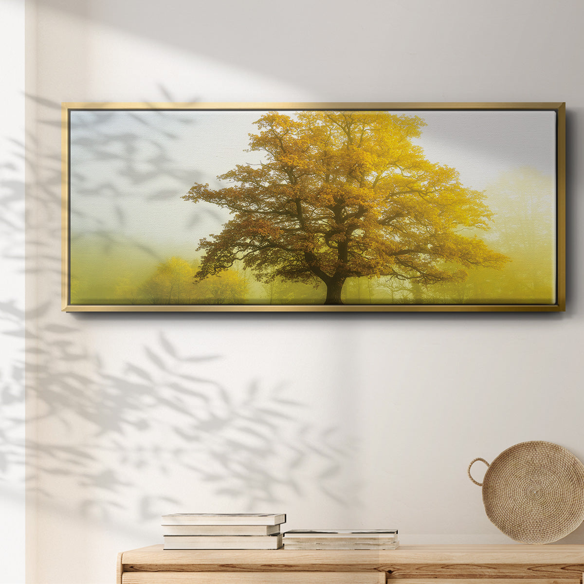 The Sentinel - Floater Framed Canvas Print