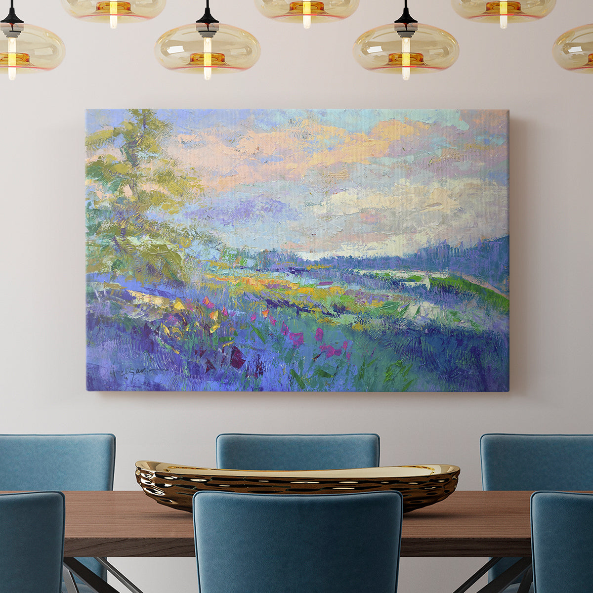 On a Happy Day - Canvas Art Print