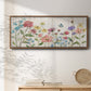 Wildflower Flutter On - Floater Framed Canvas Print