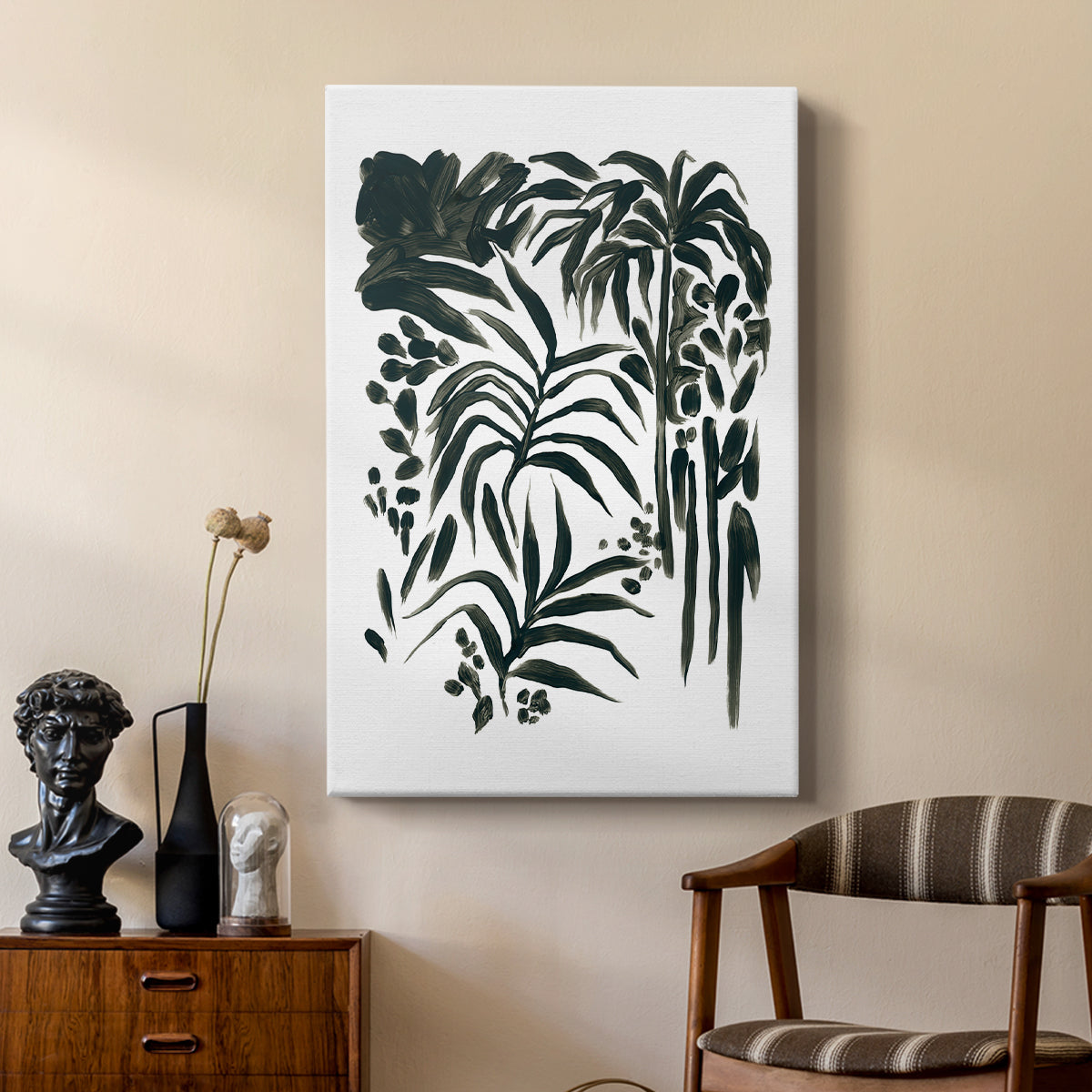 Ink Jungle I - Canvas Art Print