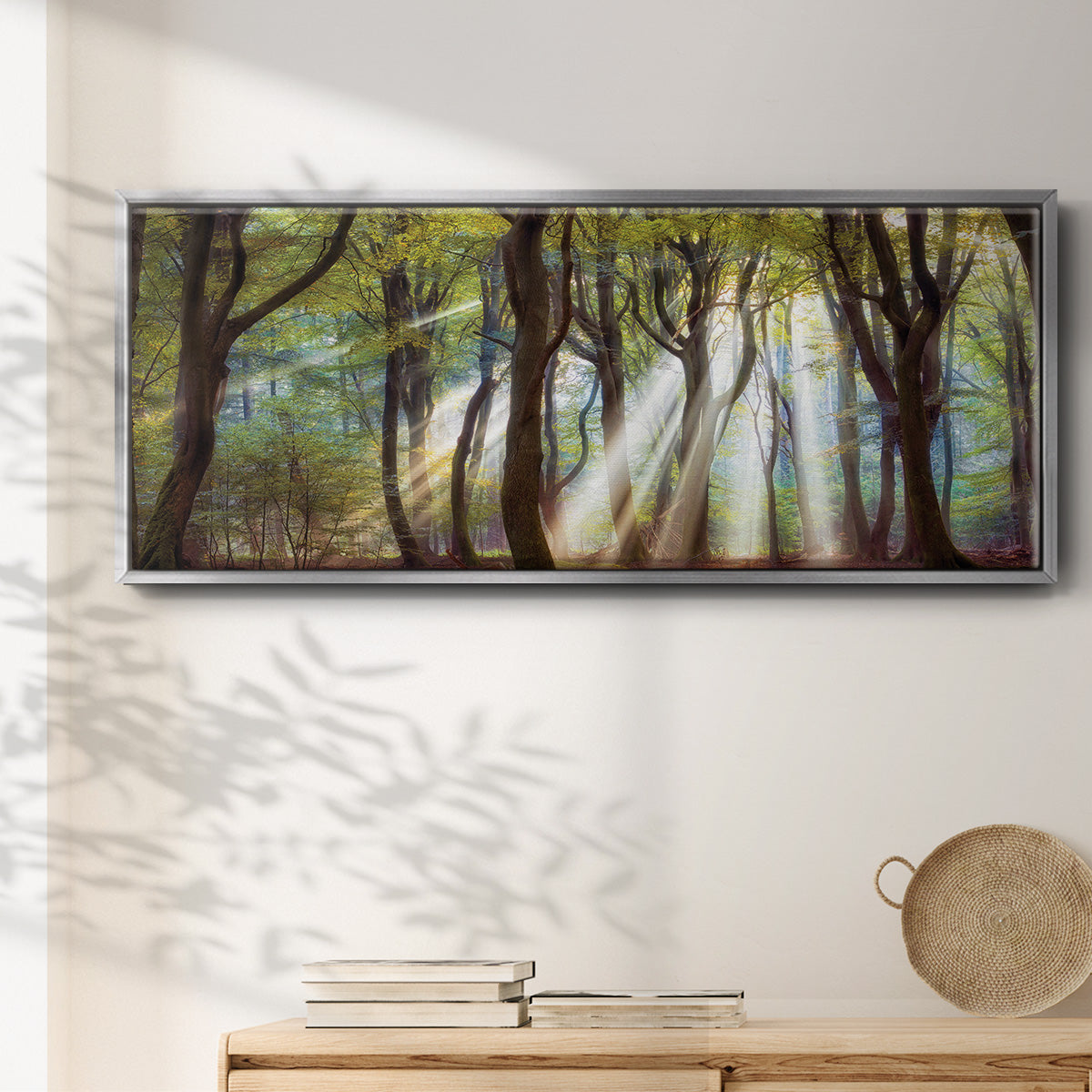 Majestic Morning - Floater Framed Canvas Print