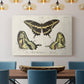 Crackled Butterflies I - Canvas Art Print