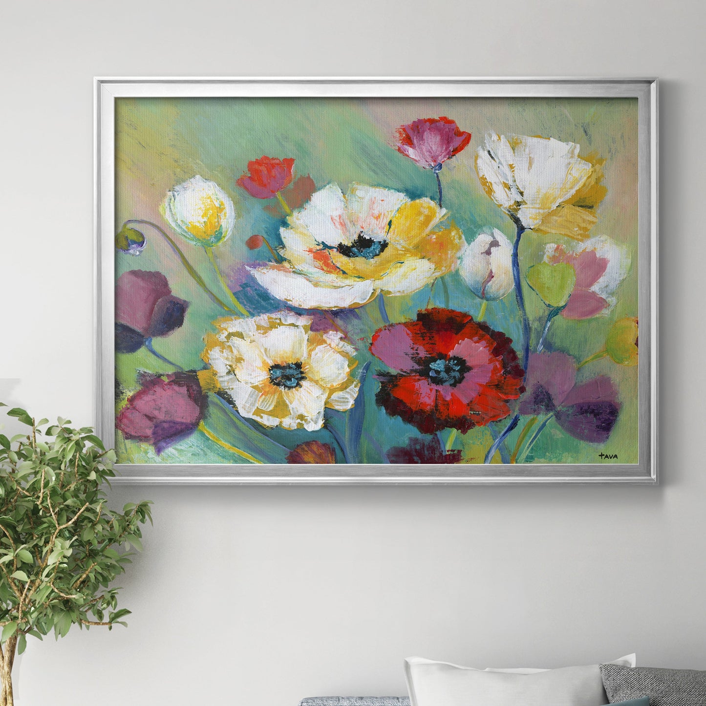 Alex's Garden Premium Classic Framed Canvas - Ready to Hang