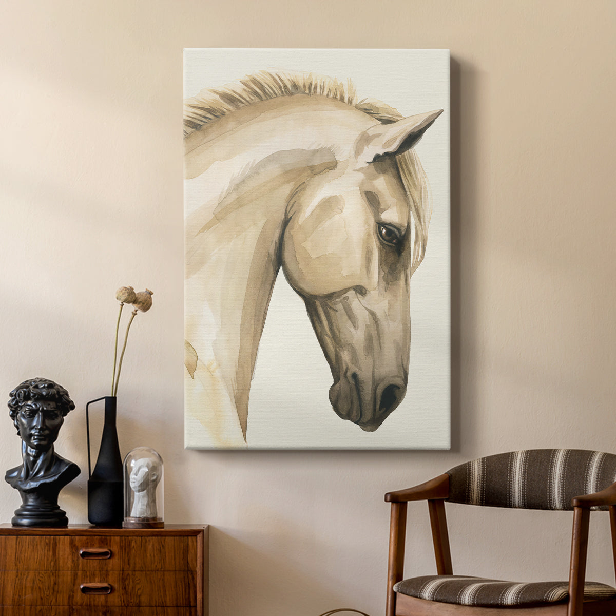 Golden Palomino I - Canvas Art Print