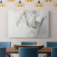 Grey Brushstrokes CXVII - Canvas Art Print