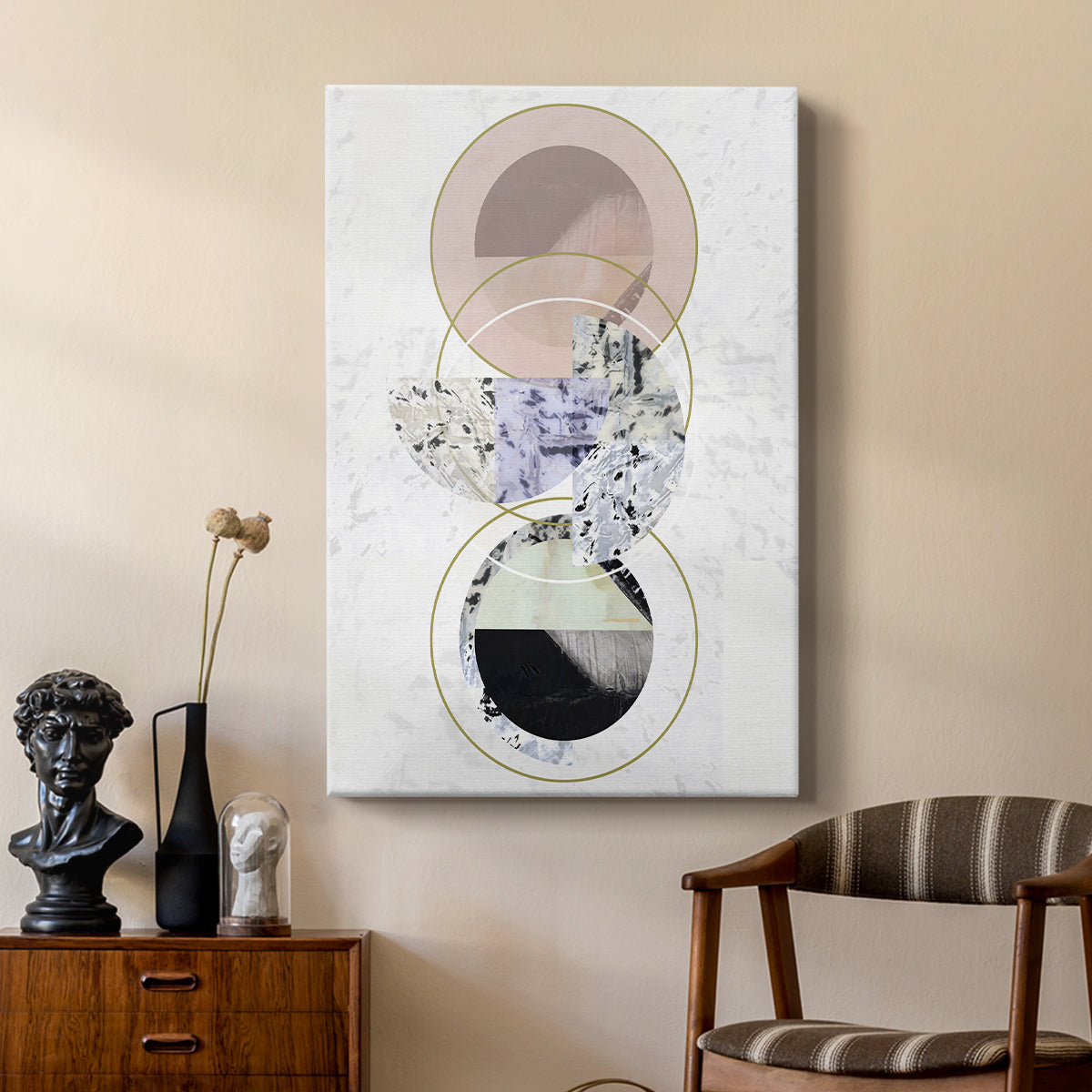 Inner Circles I - Canvas Art Print