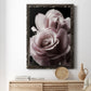 Rose Noir II - Premium Canvas Framed in Barnwood - Ready to Hang