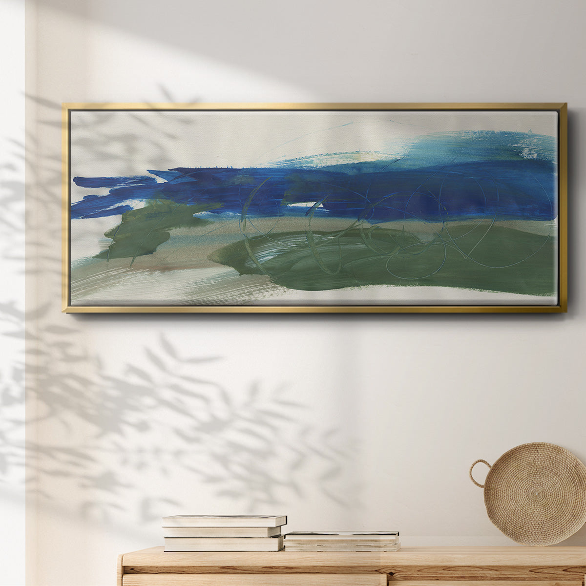Mirages III - Floater Framed Canvas Print