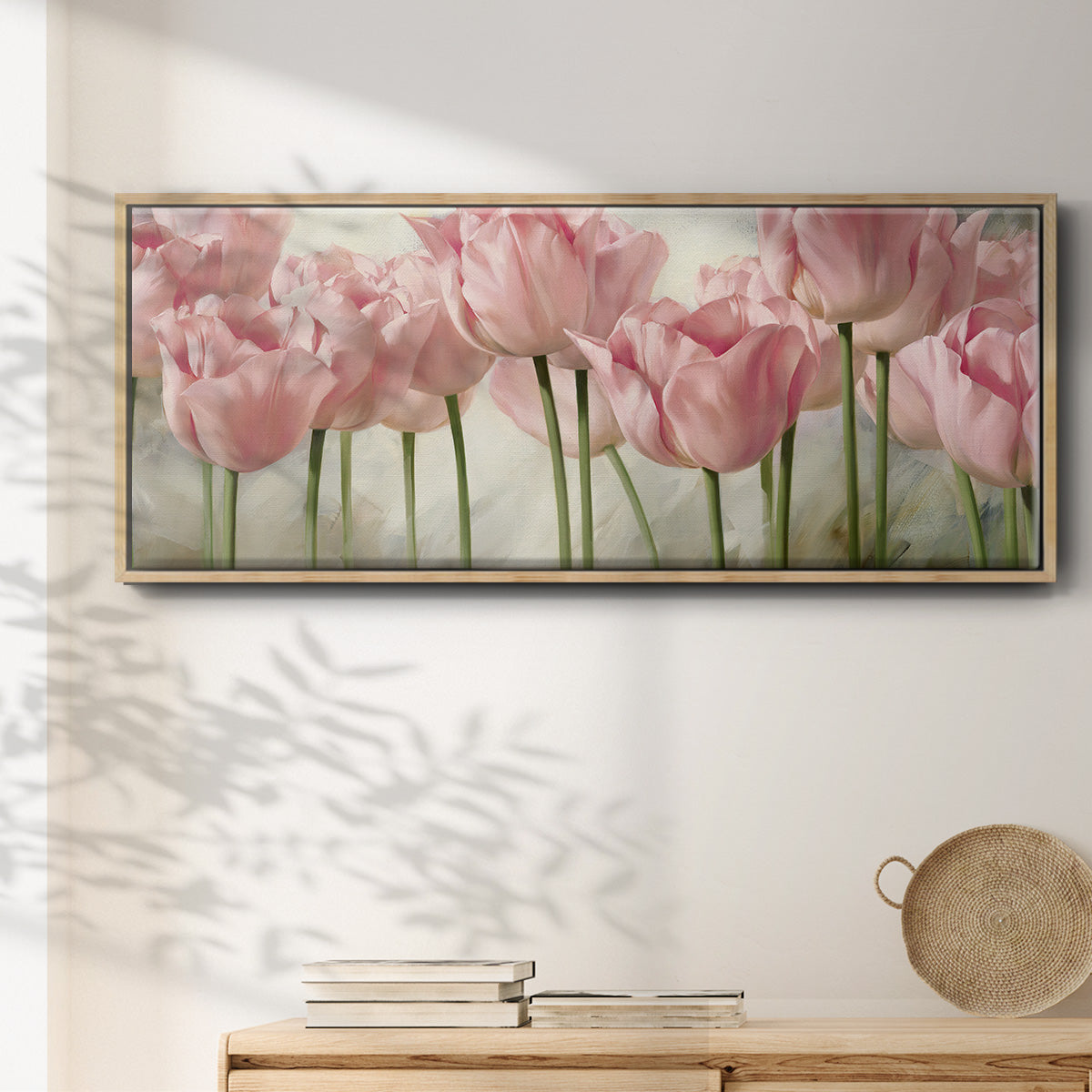 Nature Inspired I - Floater Framed Canvas Print
