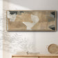Paper Blur IV - Floater Framed Canvas Print