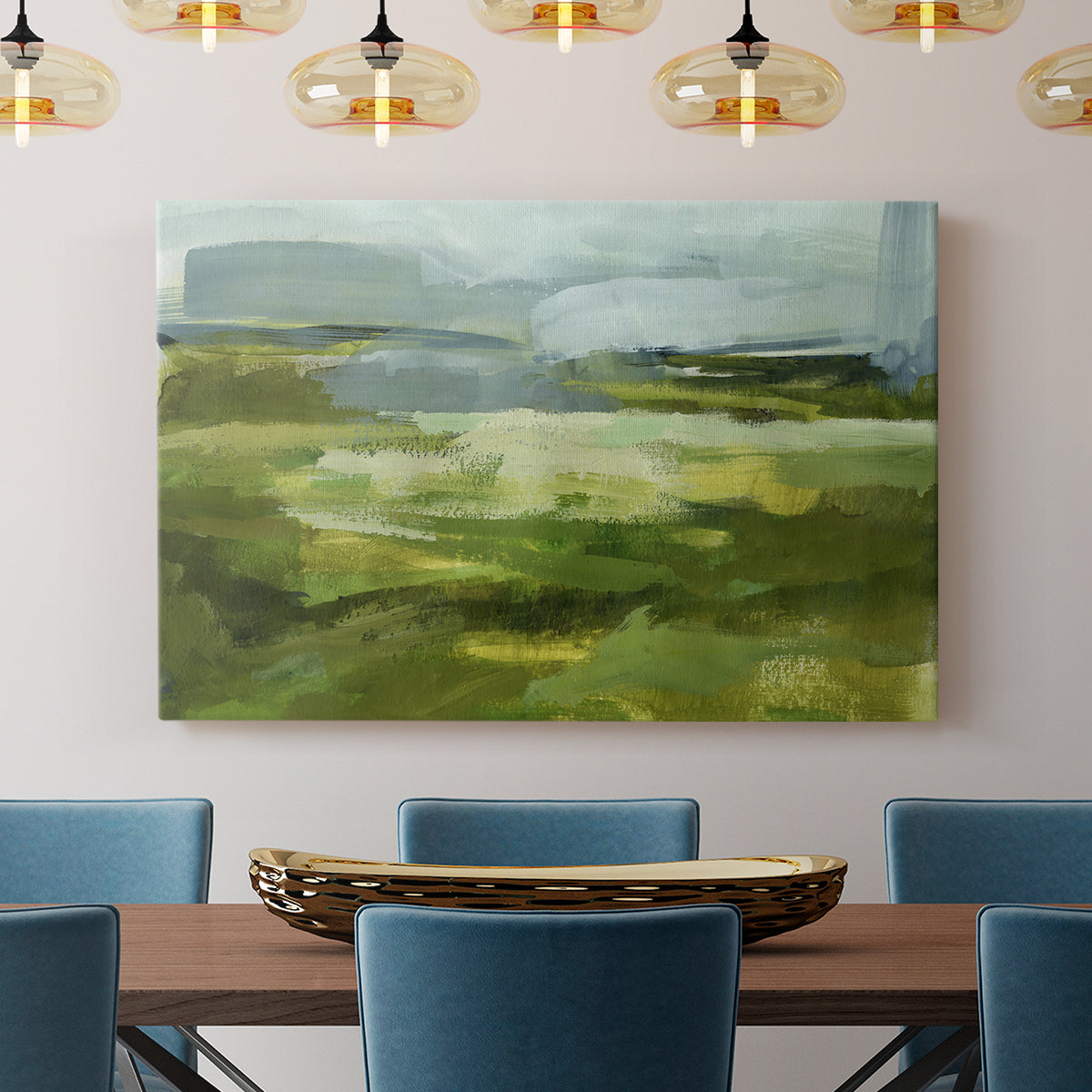 Emerald View I - Canvas Art Print