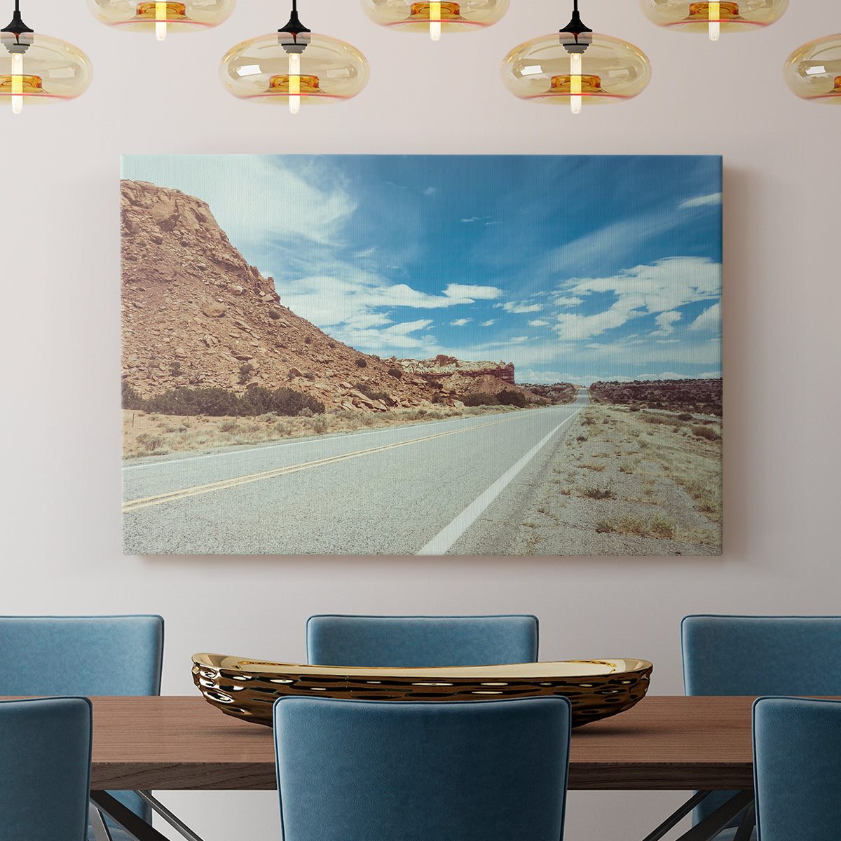 New Mexico Drive II - Canvas Art Print