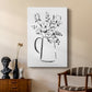 Sketchy Bouquet I - Canvas Art Print
