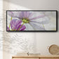 Frozen Floral I - Floater Framed Canvas Print