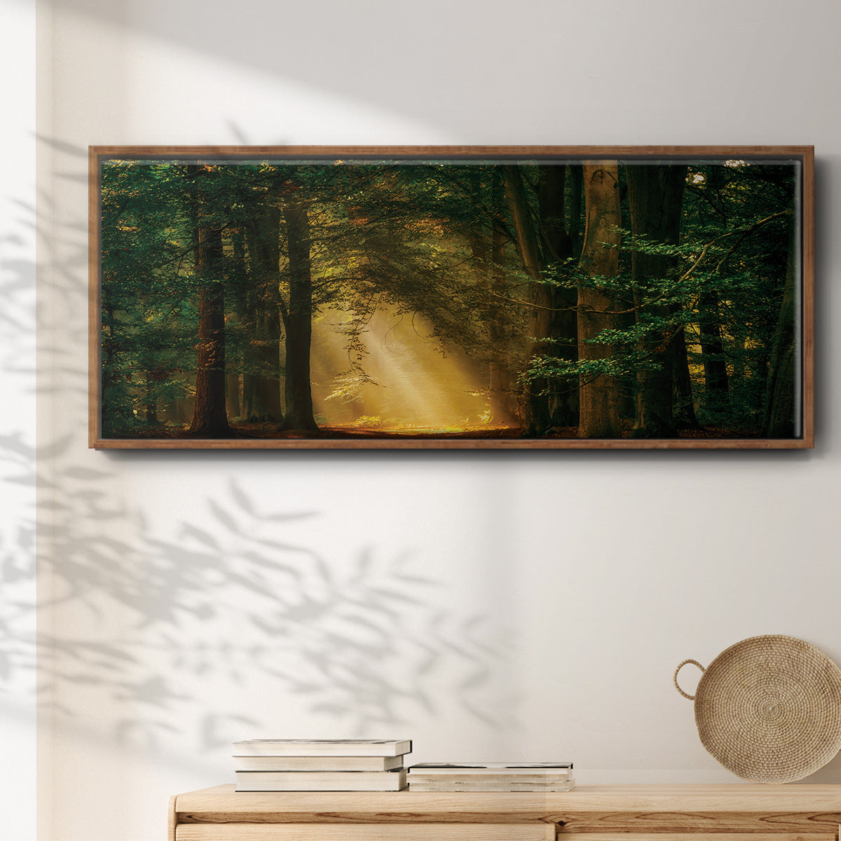 Shine On - Floater Framed Canvas Print